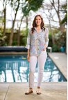 LILLIAN BLOUSE - mosaic til